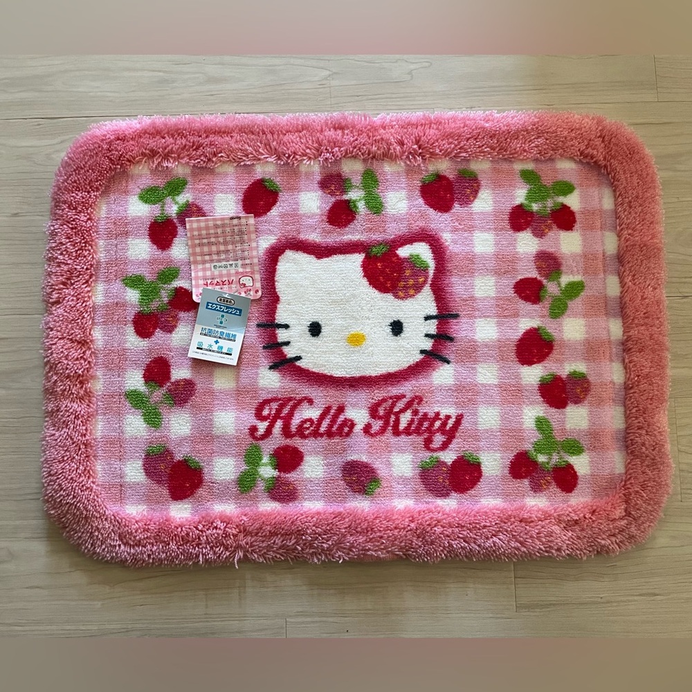 Sanrio Hello Kitty Vintage 1999 NWT From Japan Rug SUPER RARE💕
